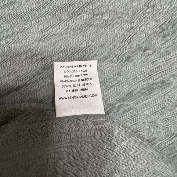 Lenox James Corduroy Shacket Jade 6T - Picture 2 of 4